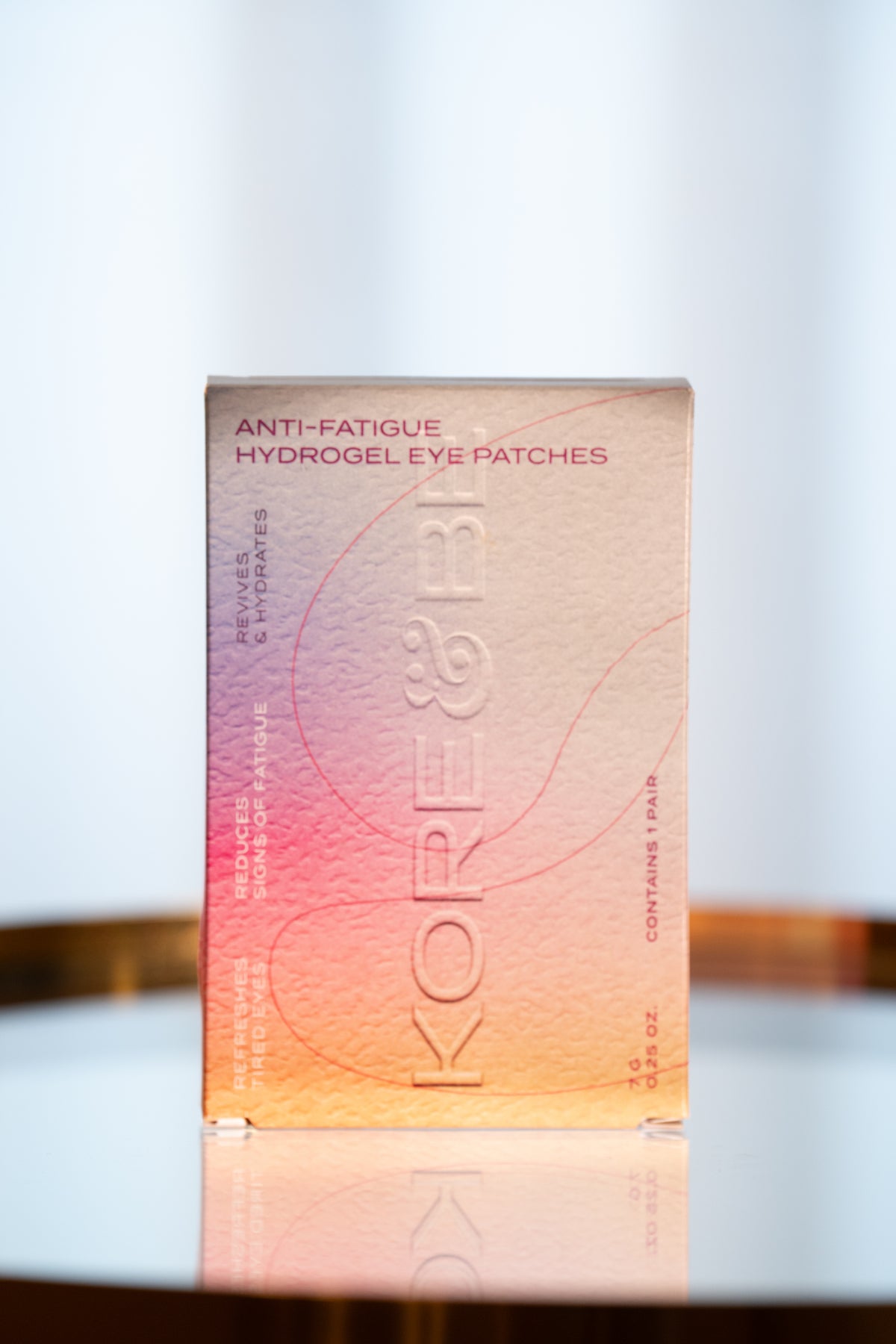 Antifatigue eye patches